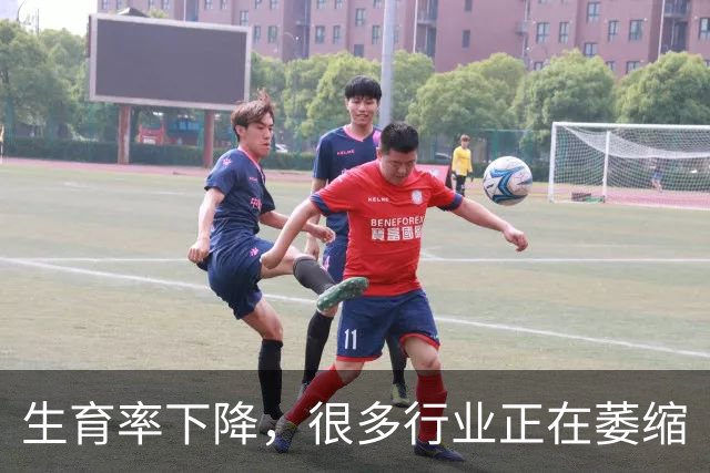生育率下降，很多行业正在萎缩